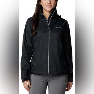 🆕 Columbia Women's Access Point II Jacket Black Size Large